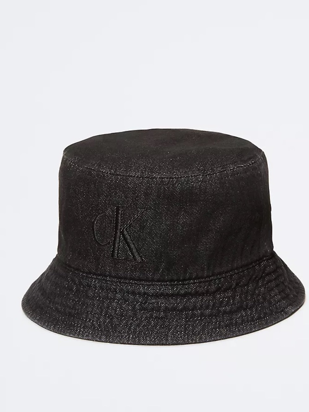 Calvin Klein embroidered denim washed vintage bucket hat cotton fisherman